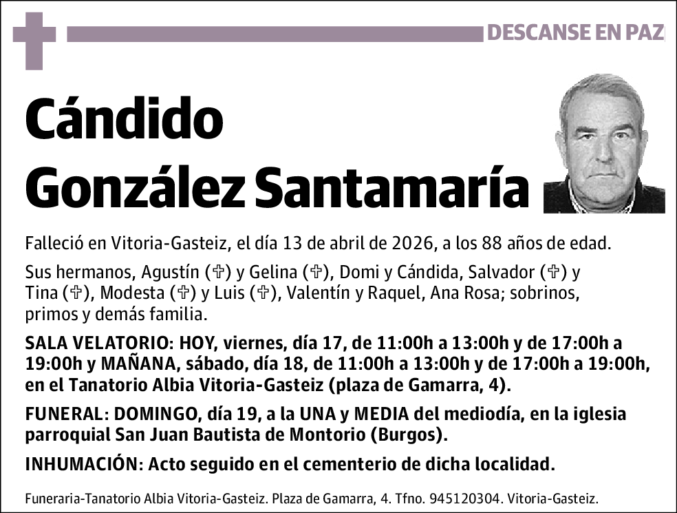 Cándido González Santamaria