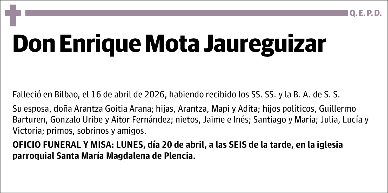 Enrique Mota Jaureguizar