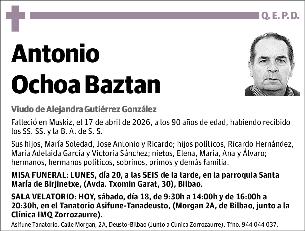 Antonio Ochoa Baztan