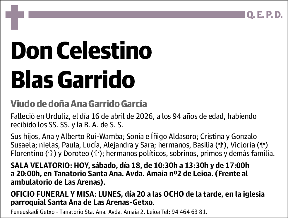 Celestino Blas Garrido