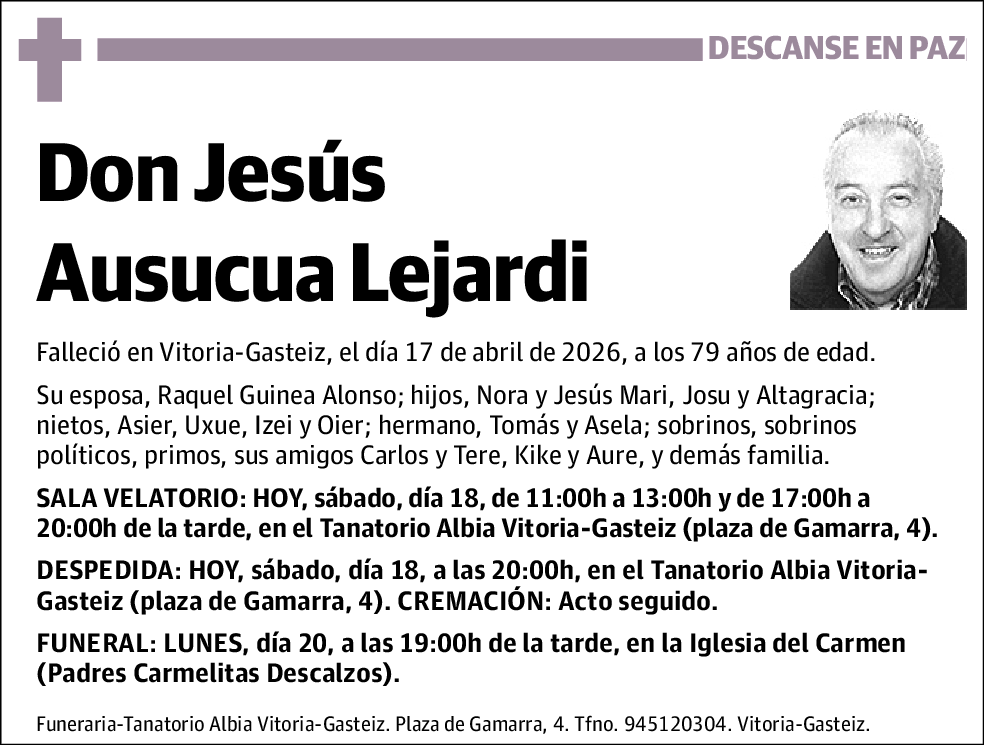 Jesús Ausucua Lejardi