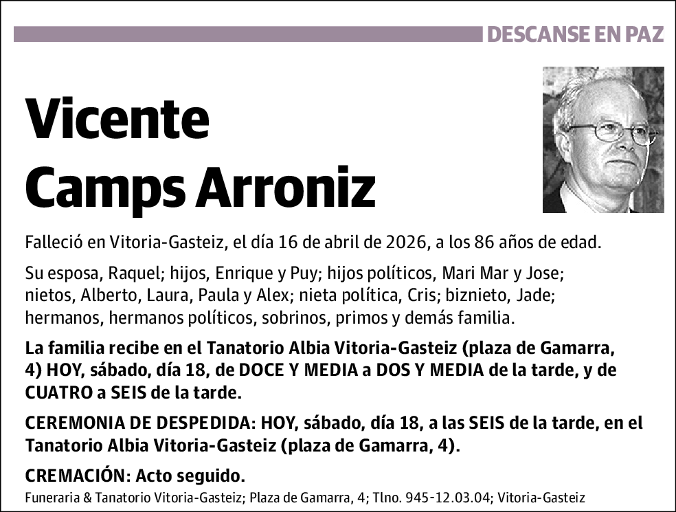 Vicente Camps Arroniz