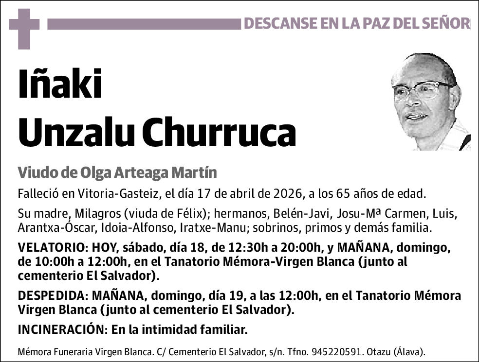 Iñaki Unzalu Churruca