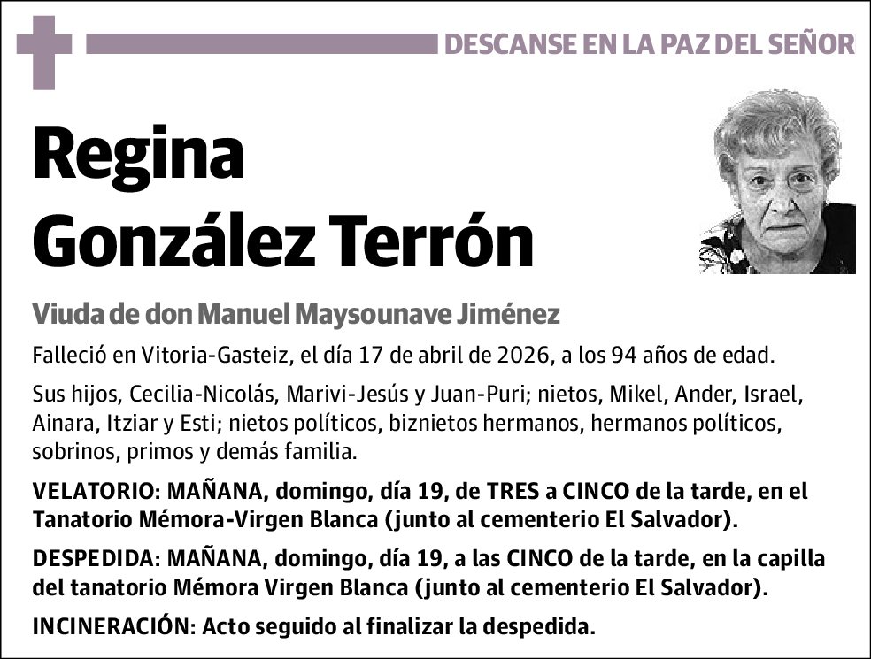 Regina González Terrón