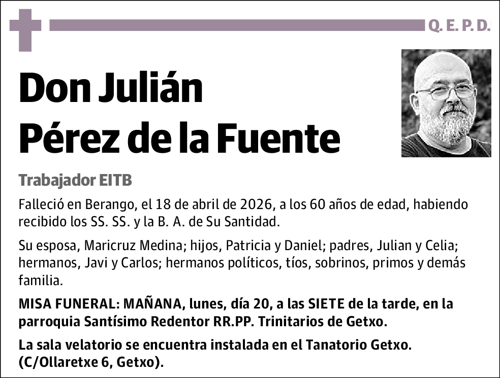 Julián Pérez de La Fuente