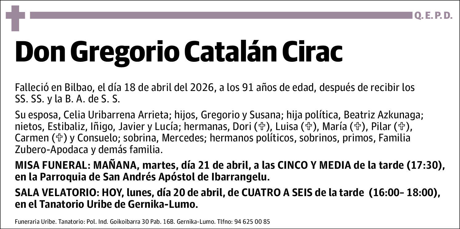 Gregorio Catalán Cirac