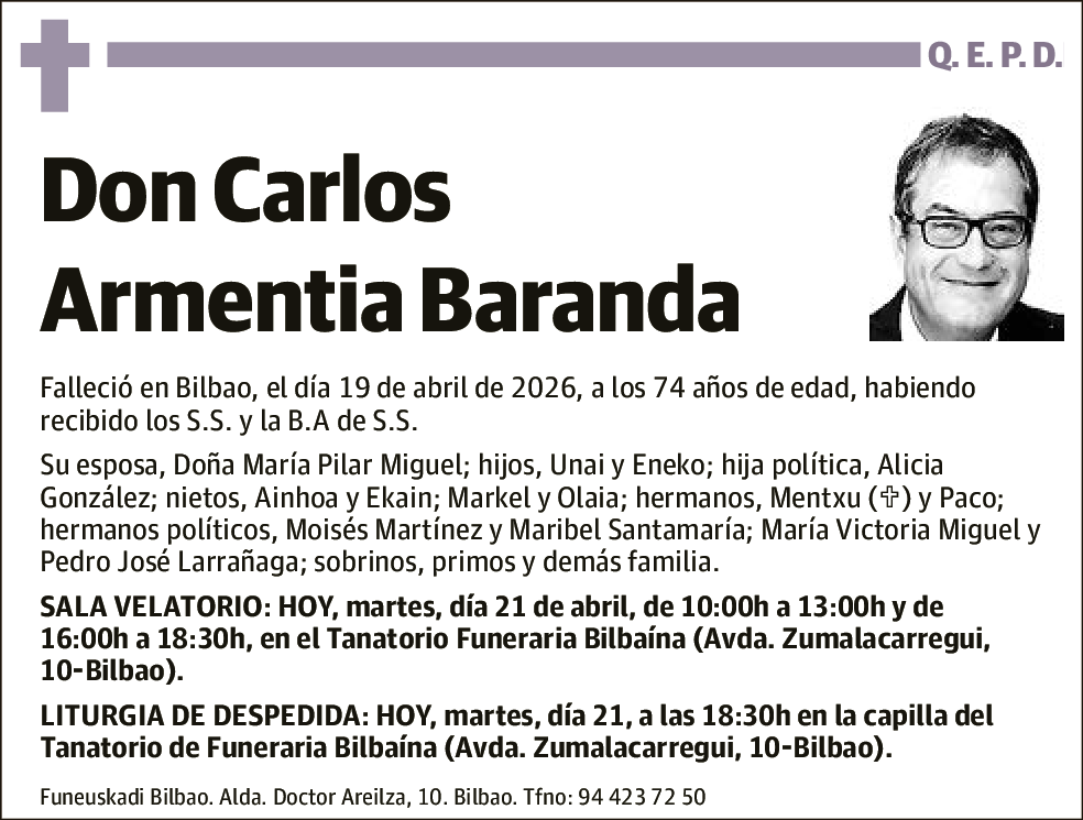 Carlos Armentia Baranda