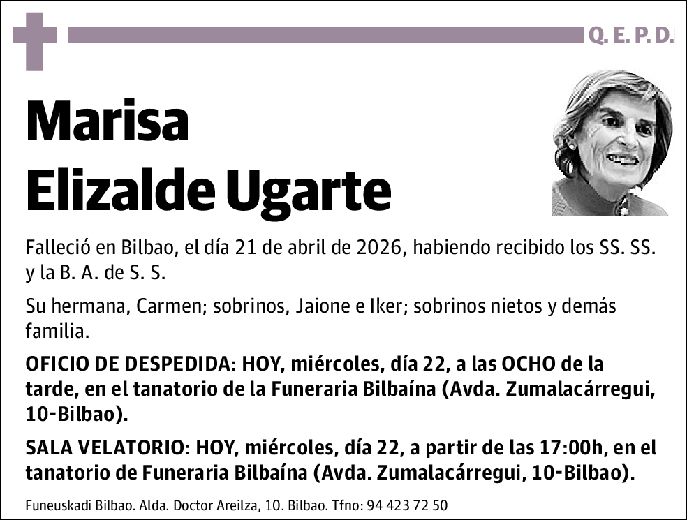 Marisa Elizalde Ugarte