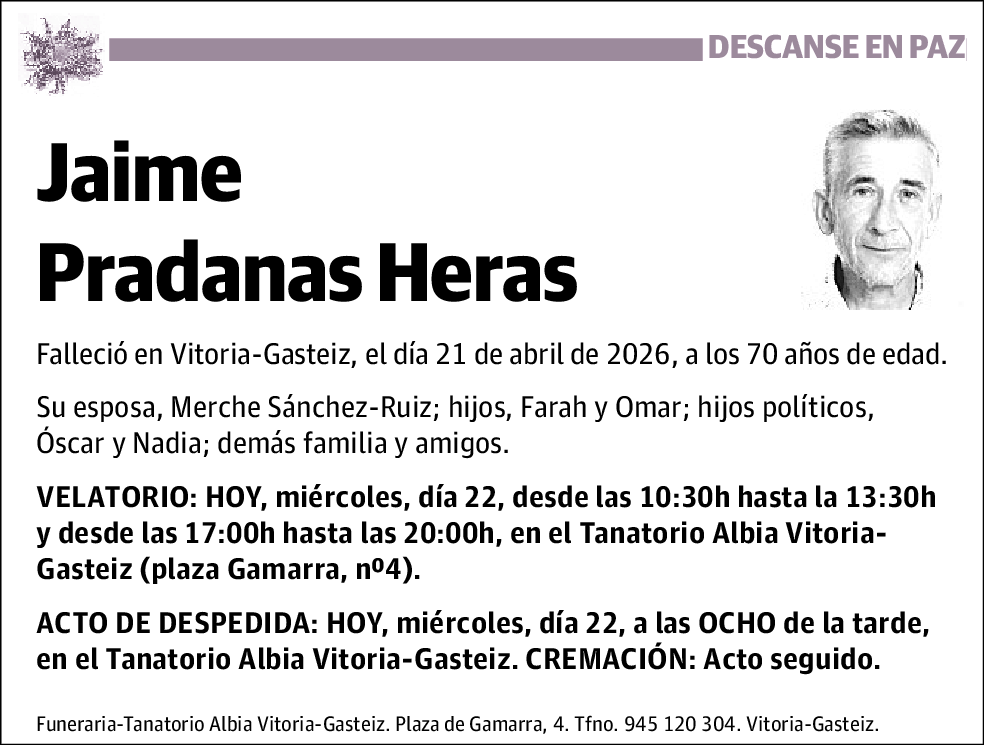 Jaime Pradanas Heras