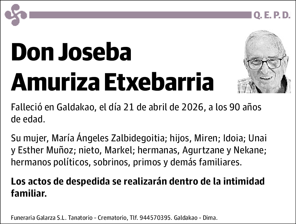 Joseba Amuriza Etxebarria
