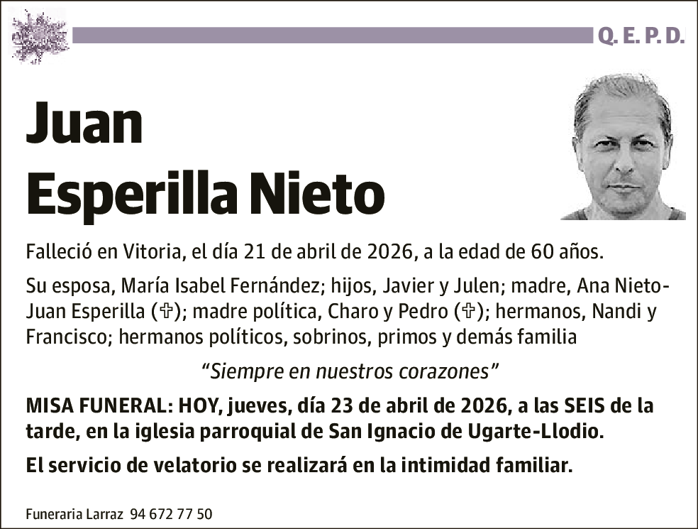 Juan Esperilla Nieto