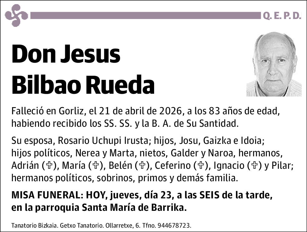 Jesus Bilbao Rueda