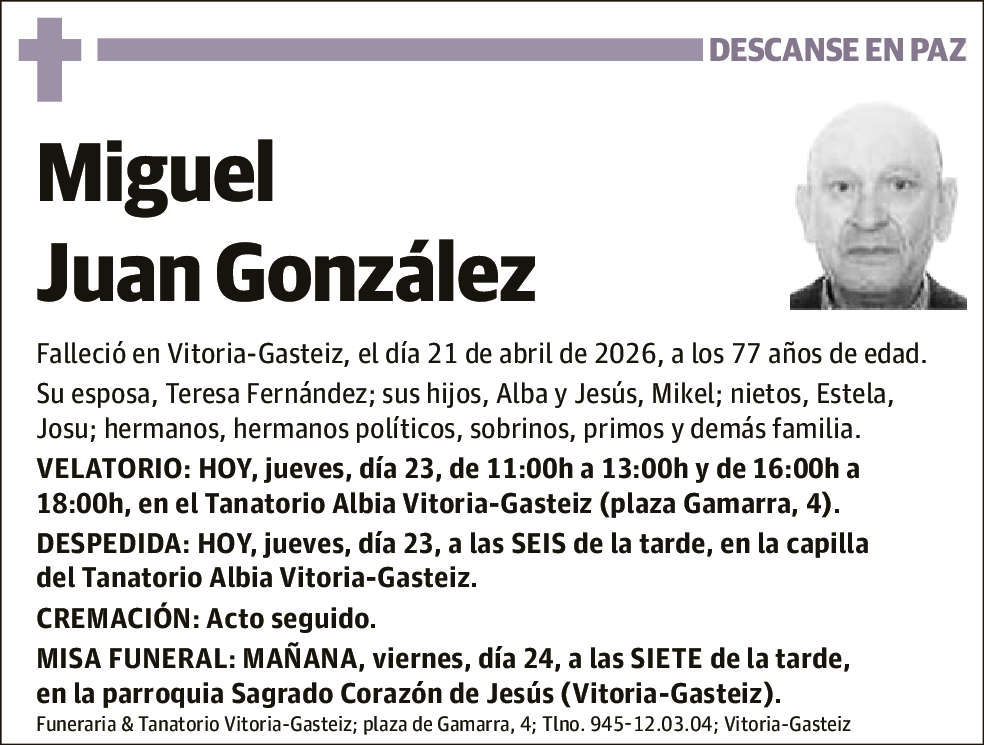 Miguel Juan González