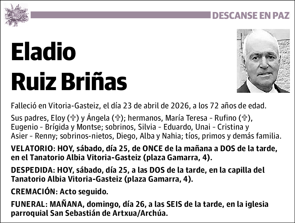 Eladio Ruiz Briñas