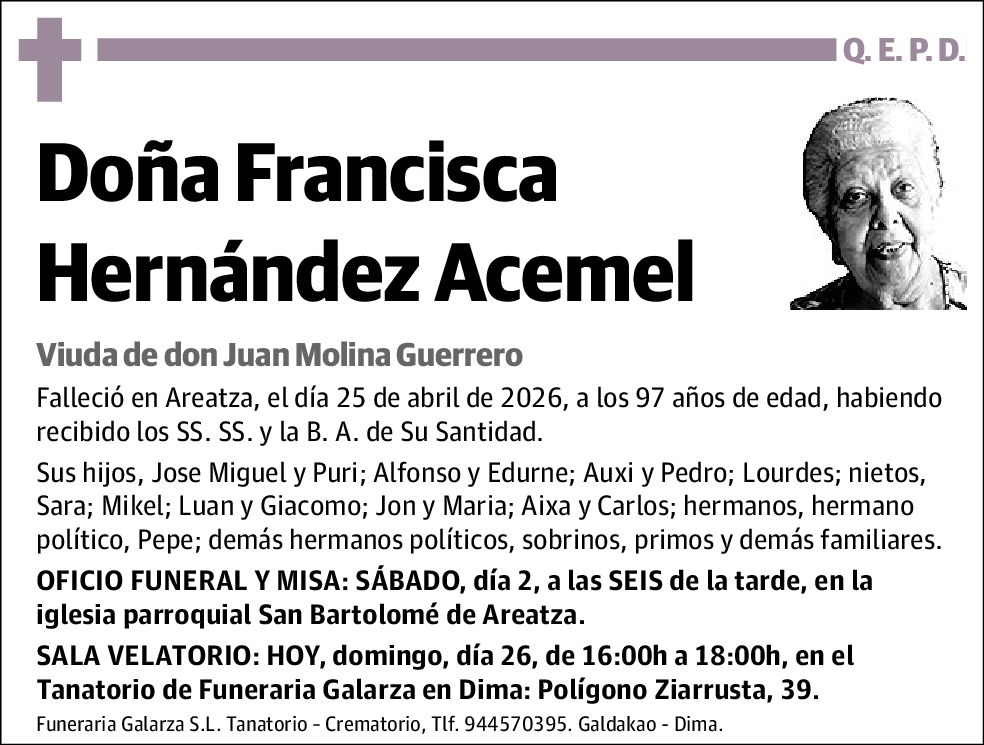 Francisca Hernández Acemel