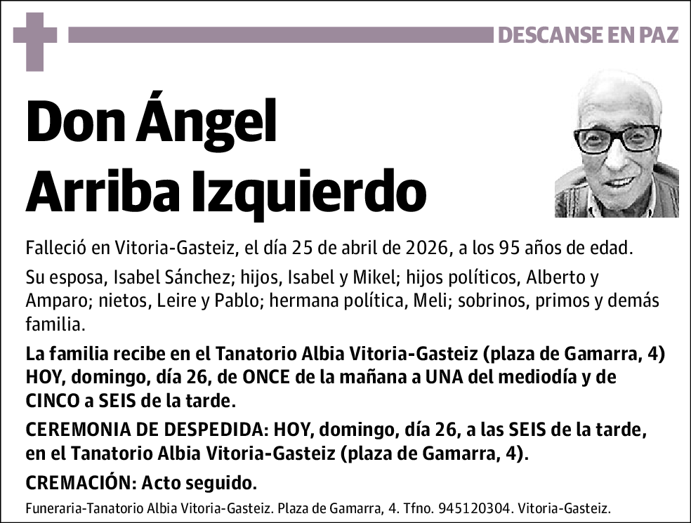 Ángel Arriba Izquierdo