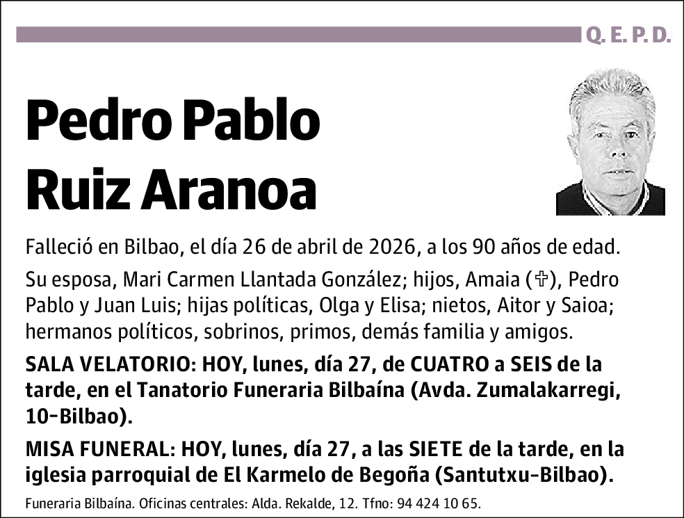 Pedro Pablo Ruiz Aranoa