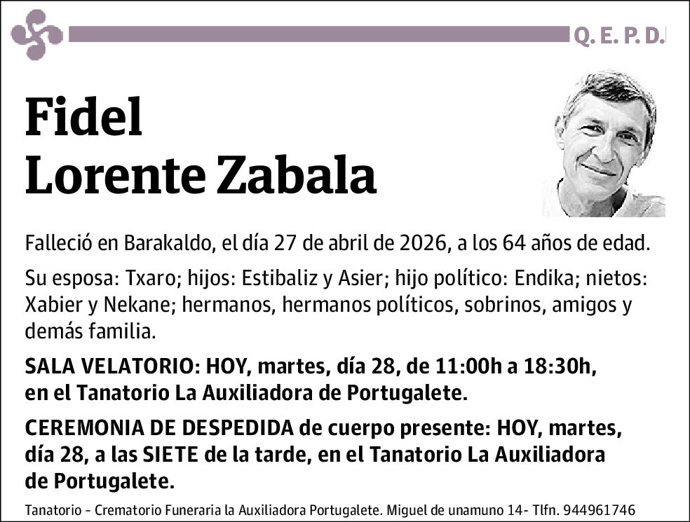 Fidel Lorente Zabala