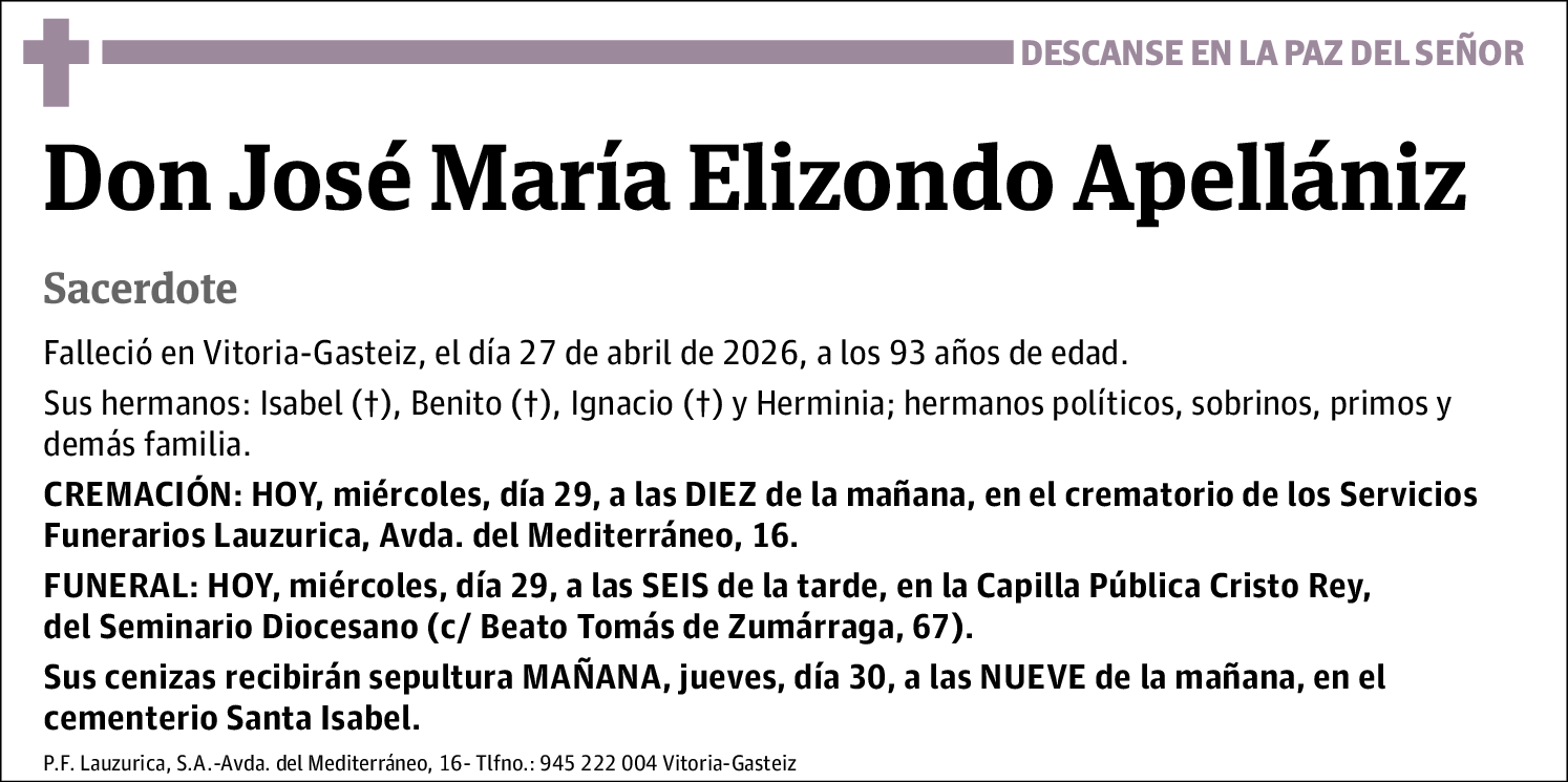 José María Elizondo Apellániz