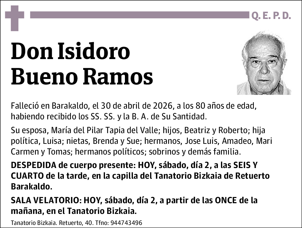Isidoro Bueno Ramos