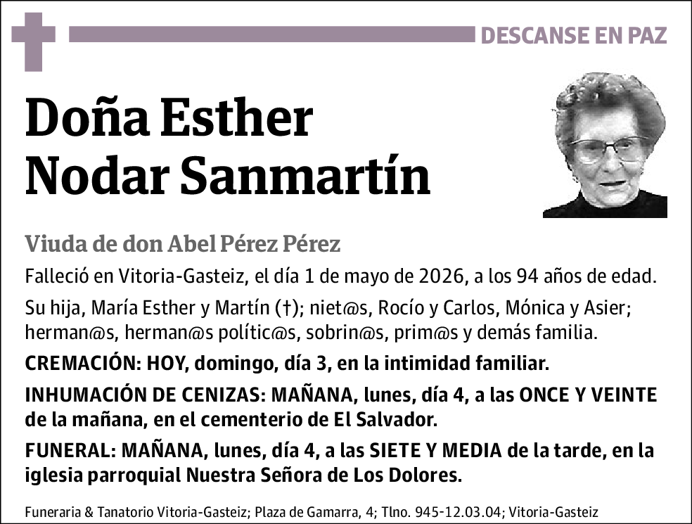 Esther Nodar Sanmartín