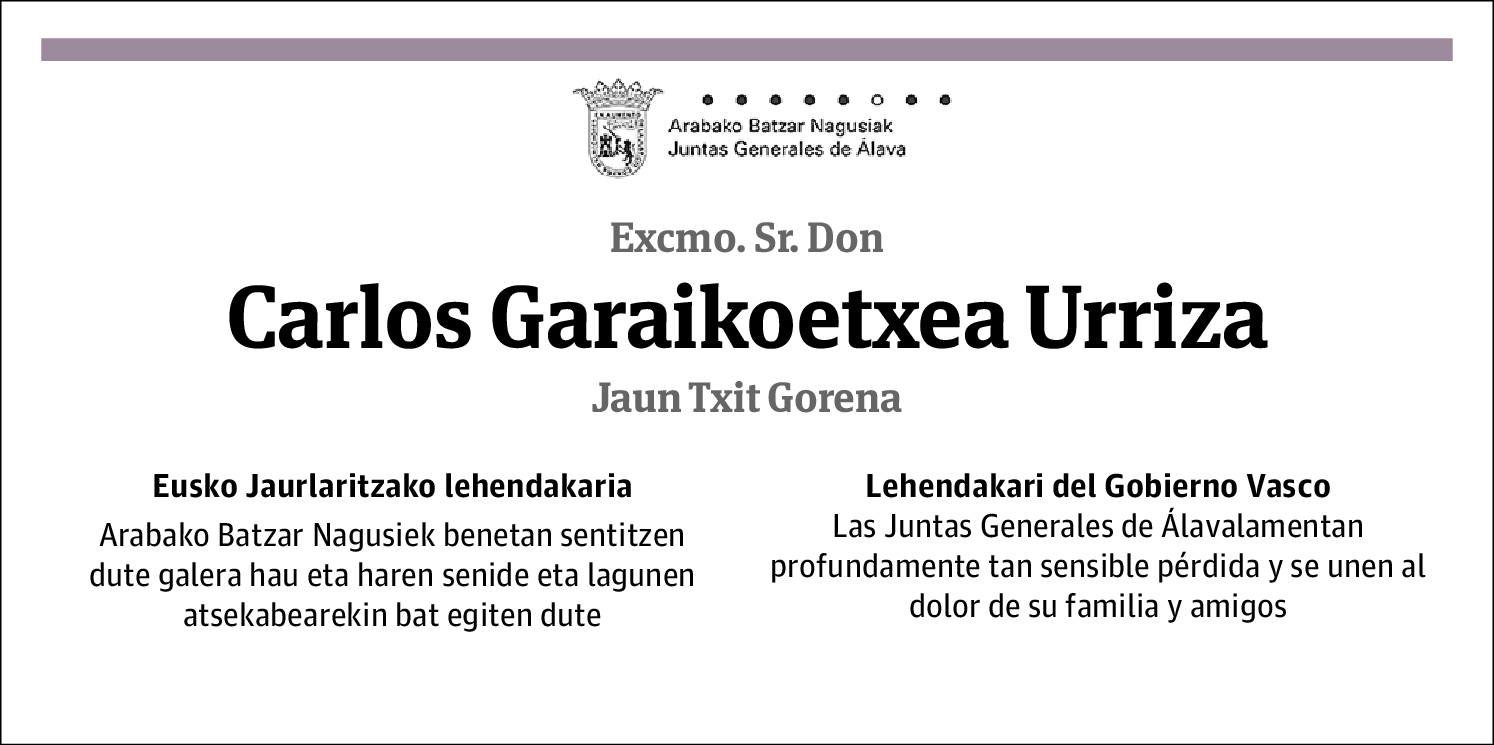 Carlos Garaikoetxea Urriza (Jjgg)