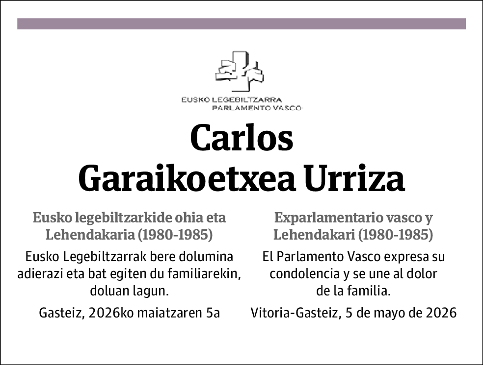 Carlos Garaikoetxea Urriza (Pv)