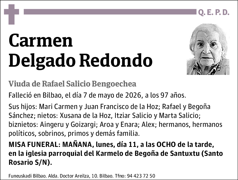 Carmen Delgado Redondo