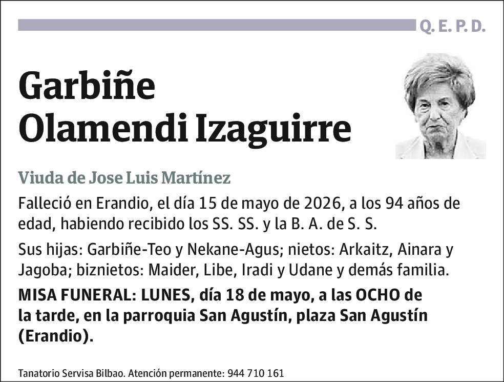 Garbiñe Olamendi Izaguirre