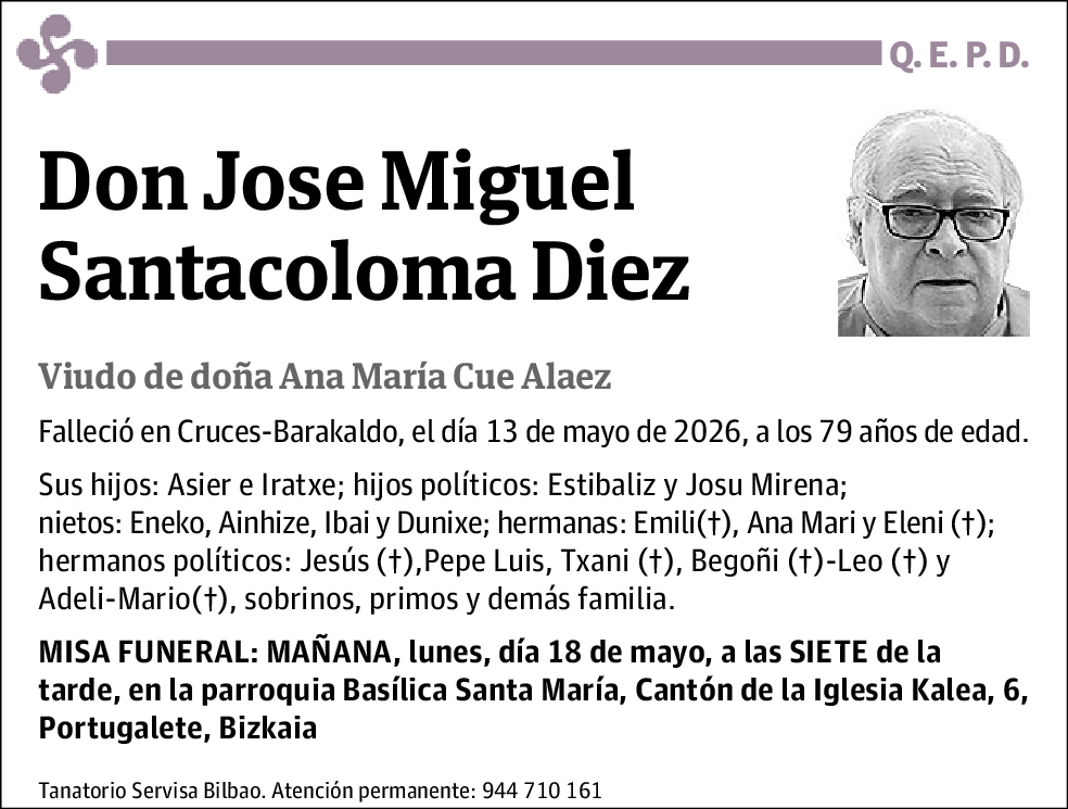Jose Miguel Santacoloma Díez