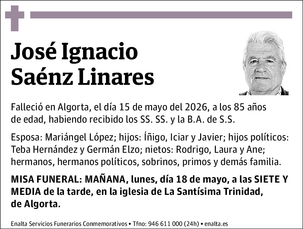 José Ignacio Saénz Linares