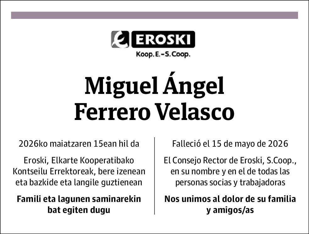 Miguel Ángel Ferrero Velasco