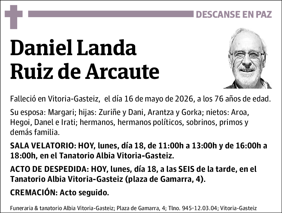 Daniel Landa Ruiz de Arcaute