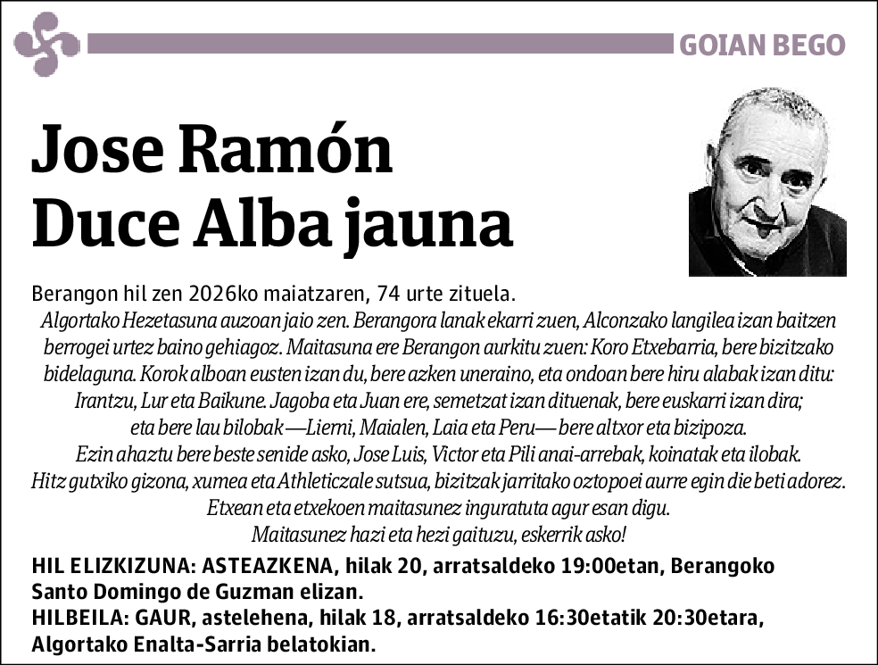 Jose Ramón Duce Alba