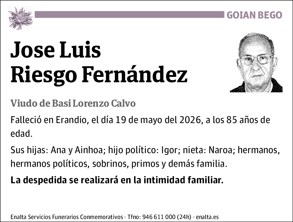 Jose Luis Riesgo Fernández