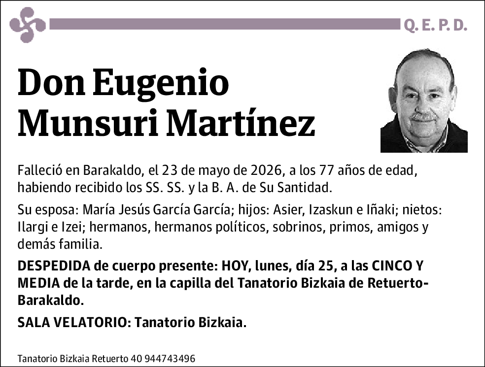 Eugenio Munsuri Martínez