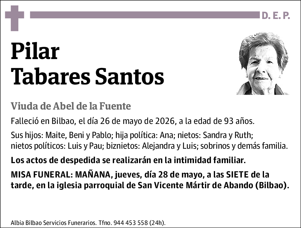 Pilar Tabares Santos