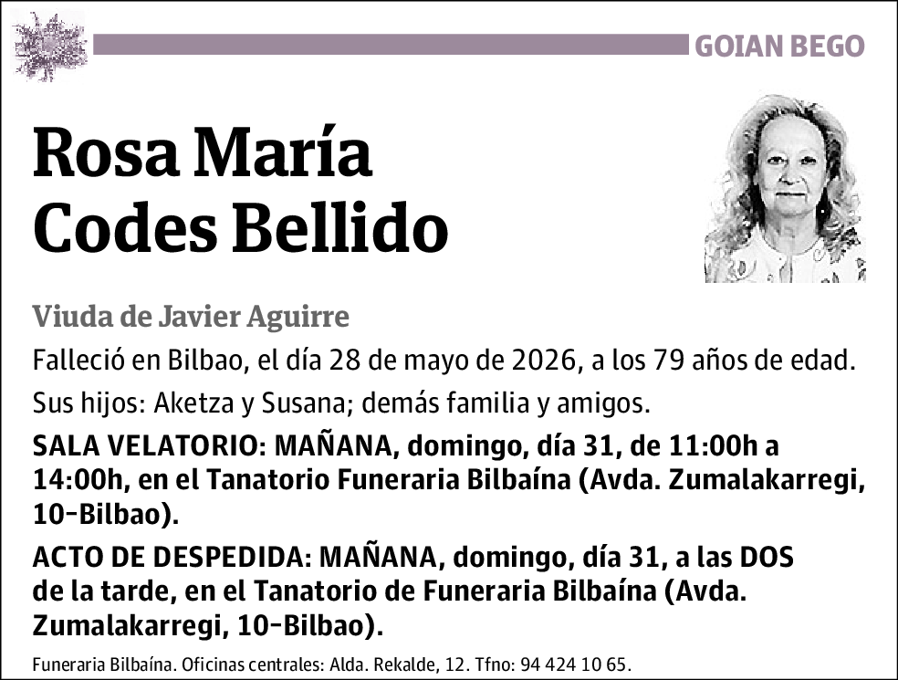 Rosa María Codes Bellido