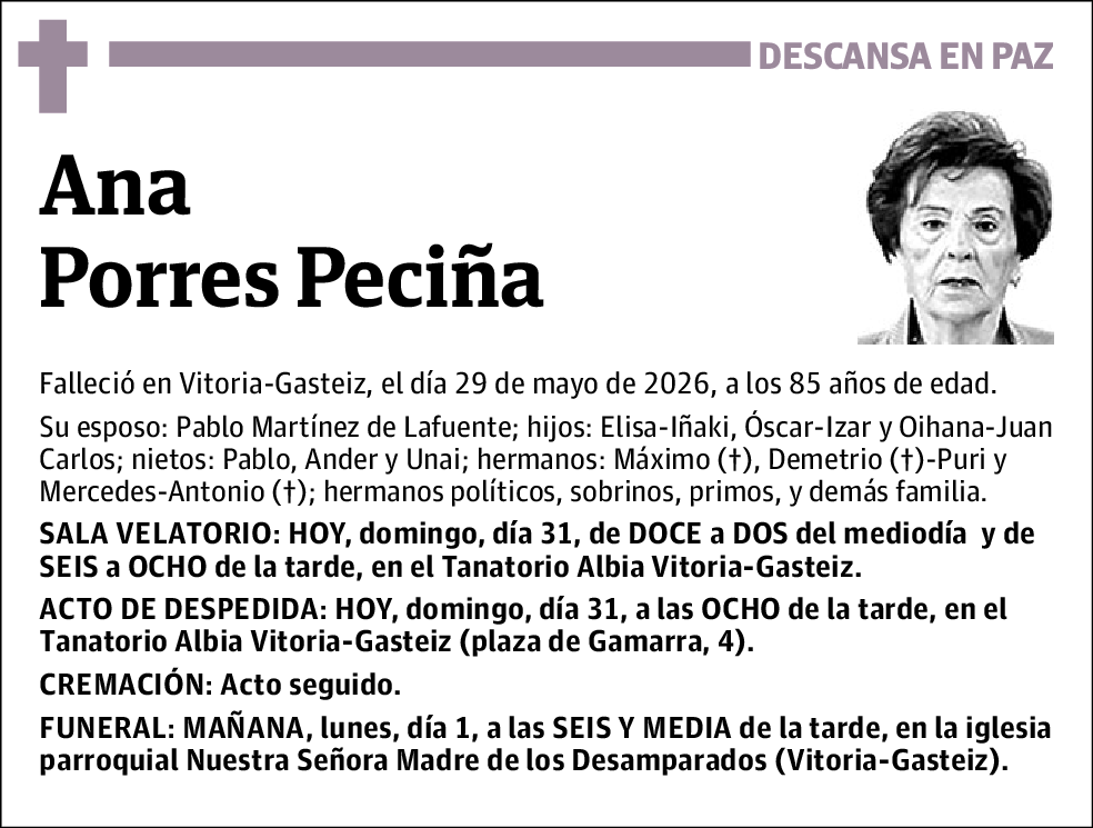 Ana Porres Peciña
