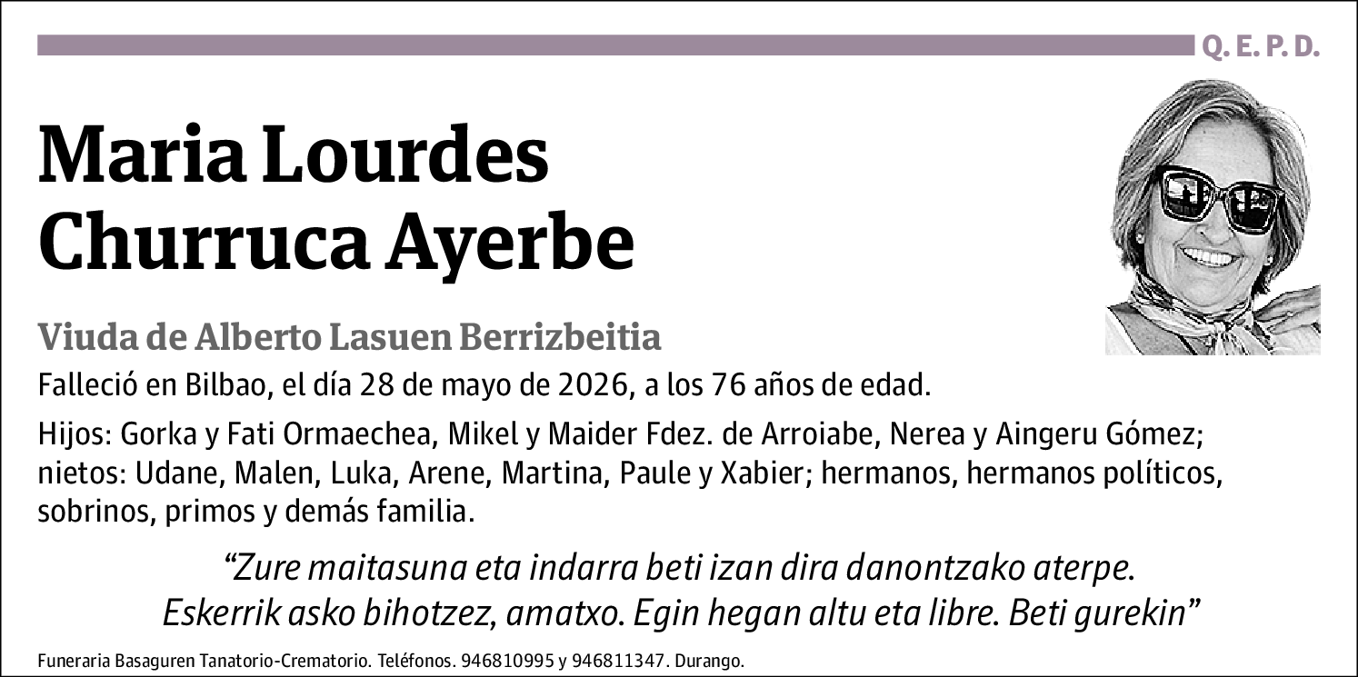 María Lourdes Churruca Ayerbe