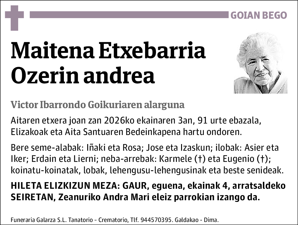 Maitena Etxebarria Ozerin