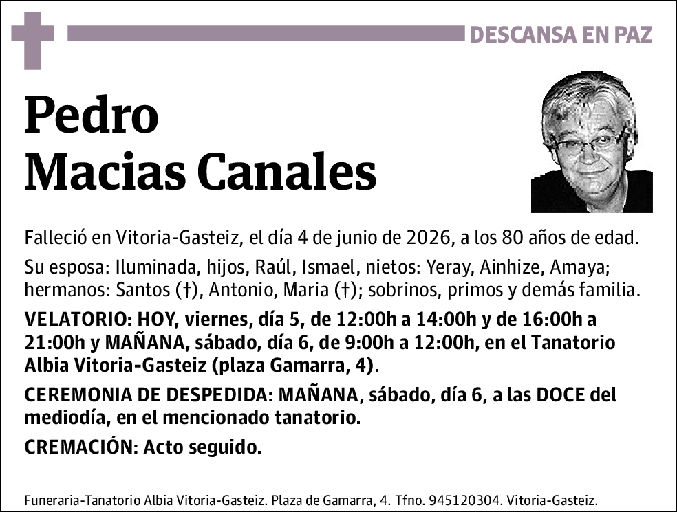 Pedro Macías Canales