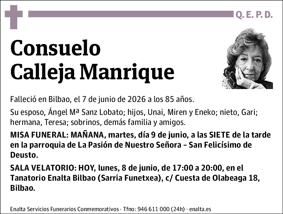 María Consuelo Calleja Manrique