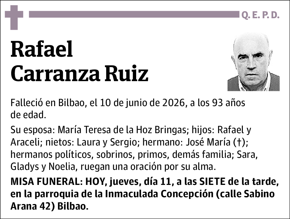 Rafael Carranza Ruiz