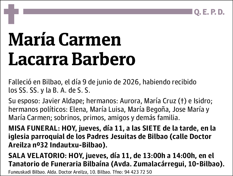 María Carmen Lacarra Barbero