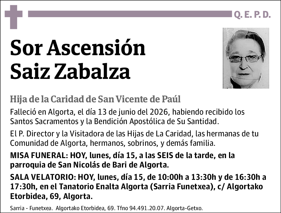 Ascención Saiz Zabalza