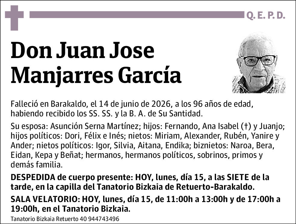 Juan Jose Manjarres García