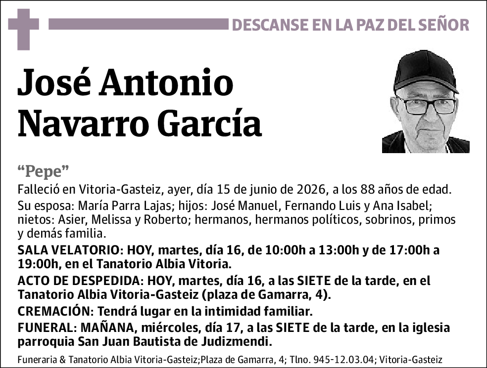 José Antonio Navarro García