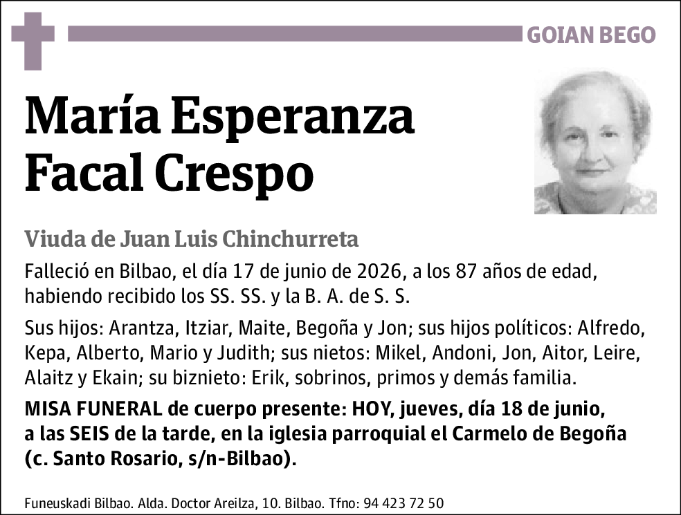 María Esperanza Facal Crespo