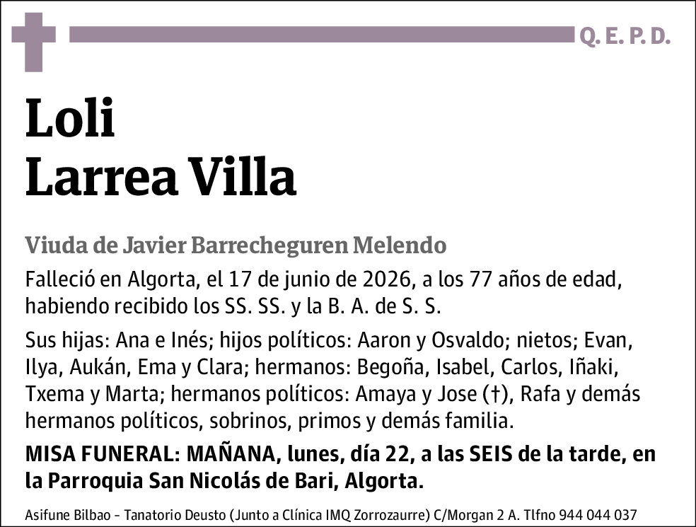 Loli Larrea Villa